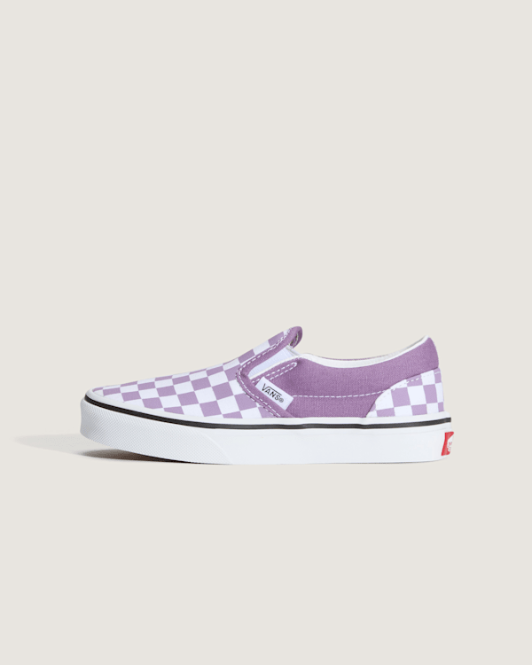 Vans - Kinder Classic Slip-On Schuhe (4–8 Jahre), Violett, Größe: 33