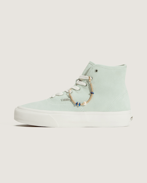 Vans - Authentic Hi 2.0 Shoes, Man, Green, Size: 2.5