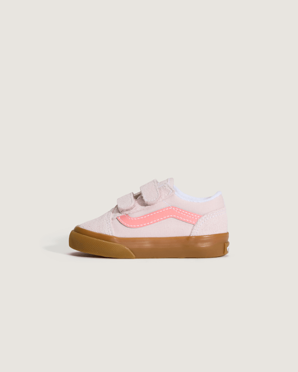 Vans - Toddler Old Skool V Shoes (1-4 years), Pink, Size: 25