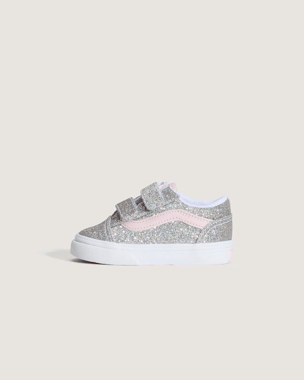 Vans - Toddler Old Skool V Shoes (1-4 years), Pink, Size: 21