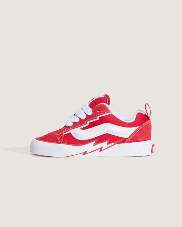 Vans - Kleine Kinder Knu Skool Schuhe (4-8 Jahre), Rot, Größe: 31.5