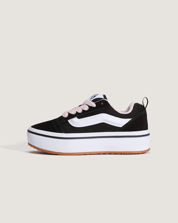 Vans - Jugendliche Knu Skool Platform Lite Schuhe (8–14 Jahre), Schwarz, Größe: 39
