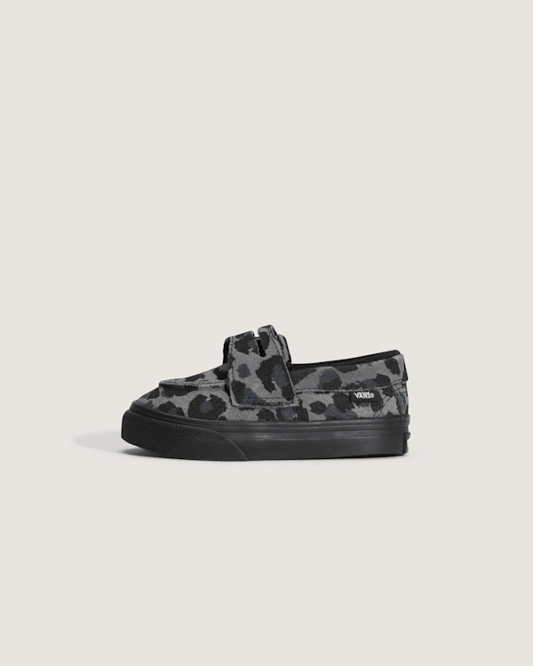 Vans - Toddler Loafer 53 Shoes (1-4 years), Black, Size: 26.5