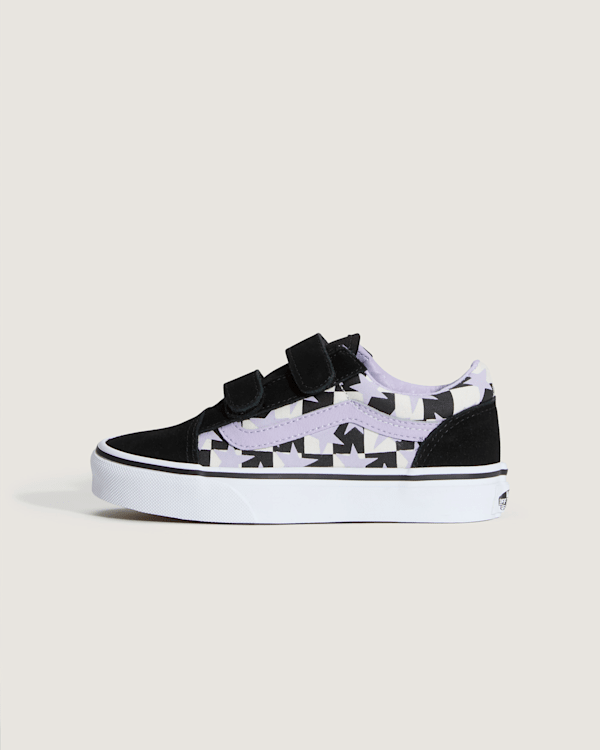 Vans - Kinder Old Skool V Schuhe (4-8 Jahre), Violett, Größe: 31.5