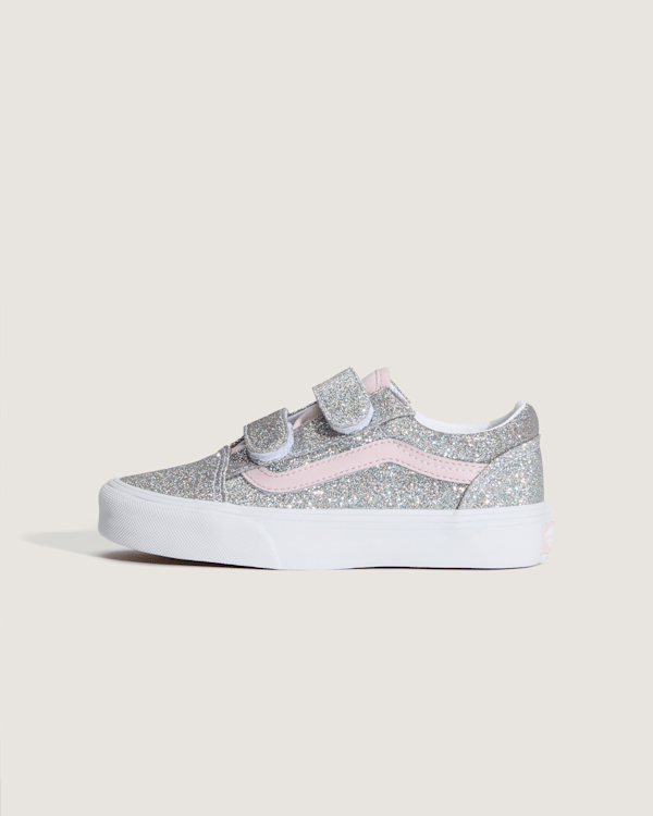 Vans - Kinder Old Skool V Schuhe (4-8 Jahre), Grau, Größe: 31.5