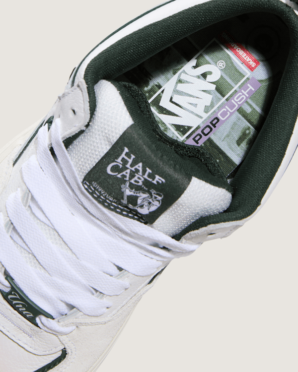 Vans - Skate Half Cab Wafflecup Shoes, Man, White, Size: 36.5 (obrázek 5)