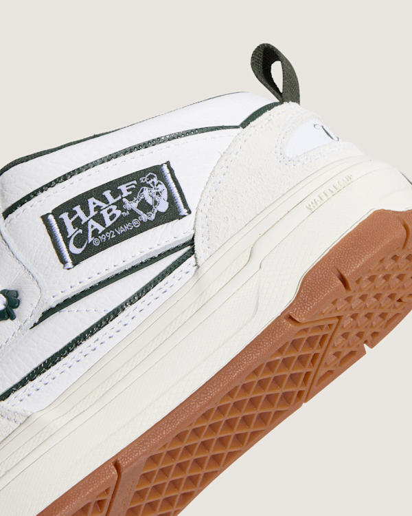 Vans - Skate Half Cab Wafflecup Shoes, Man, White, Size: 36.5 (obrázek 6)