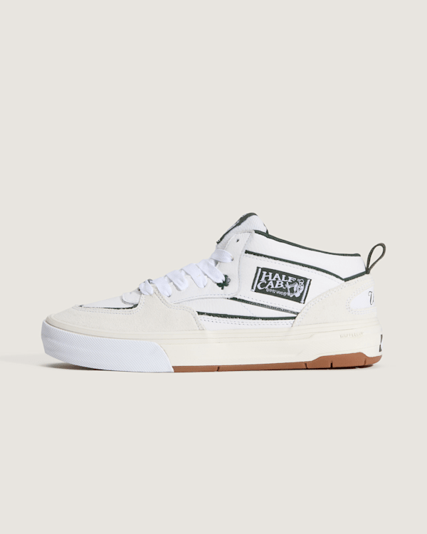 Vans - Skate Half Cab Wafflecup Shoes, Man, White, Size: 44.5