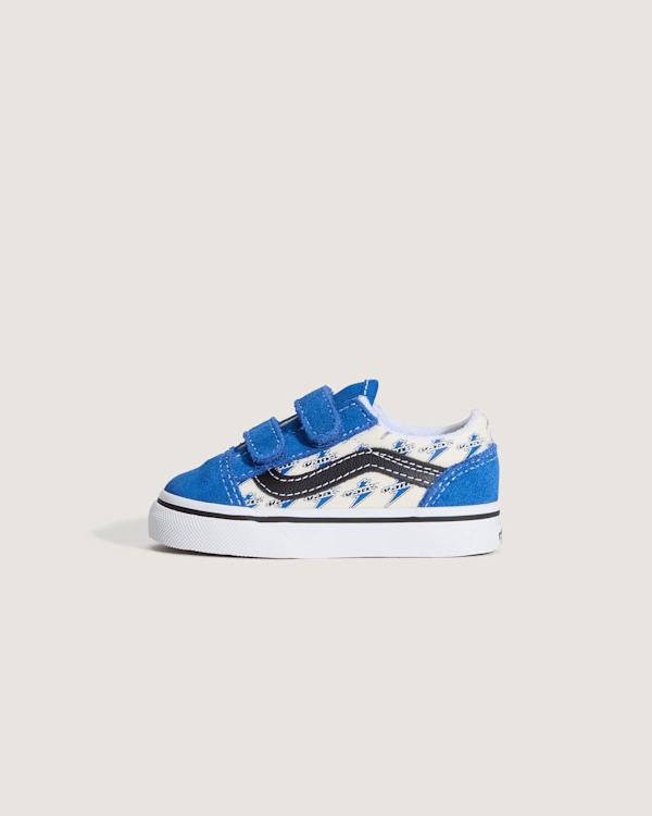 Vans - Kleinkind Old Skool V Schuhe (1–4 Jahre), Blau, Größe: 18