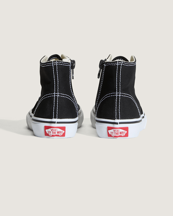 Vans - Kids Authentic Hi 2.0 Zip Shoes (4-8 years), Black, Size: 34 (obrázek 4)
