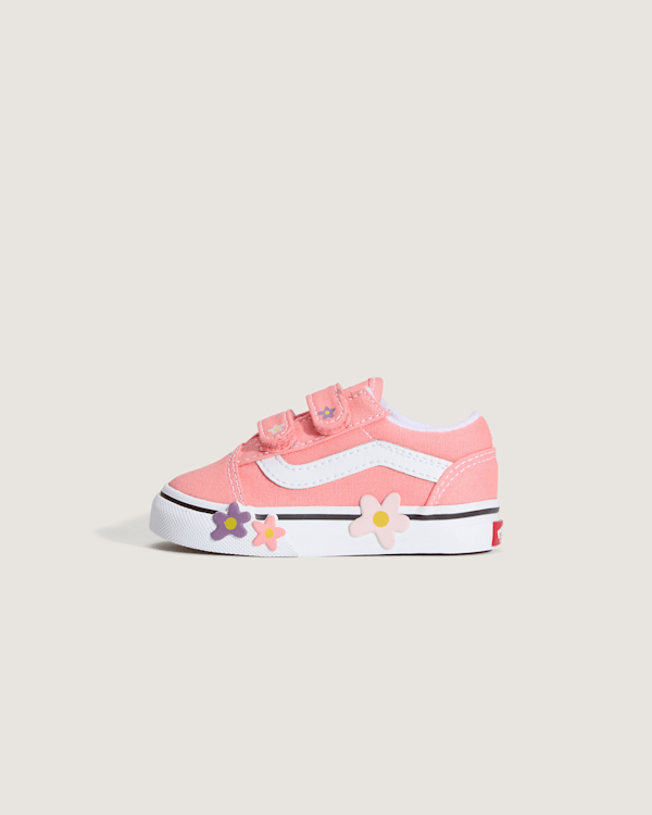Vans - Kleinkind Old Skool V Schuhe (1–4 Jahre), Rosa, Größe: 21