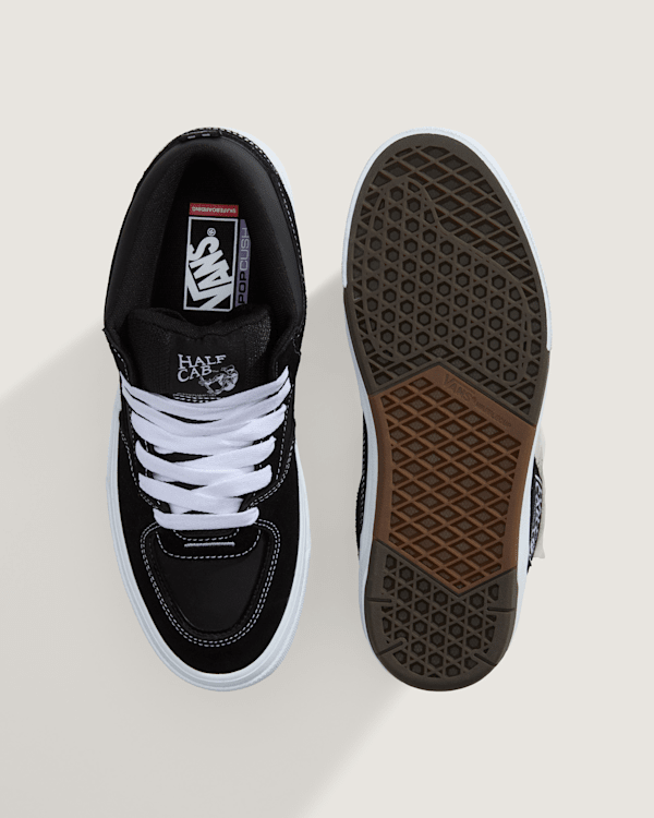 Vans - Skate Half Cab Wafflecup Shoes, Man, Black, Size: 44.5 (obrázek 3)