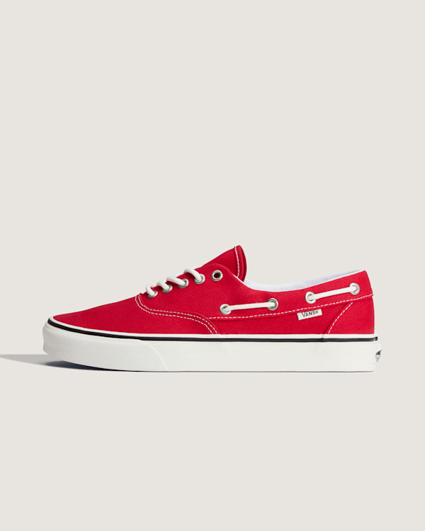 Vans - Authentic Boat Shoes, Man, Red, Size: 36