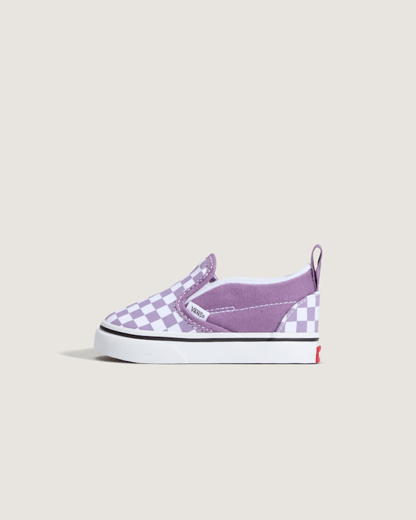 Vans - Toddler Classic Slip-On V Shoes (1-4 years), Purple, Size: 7