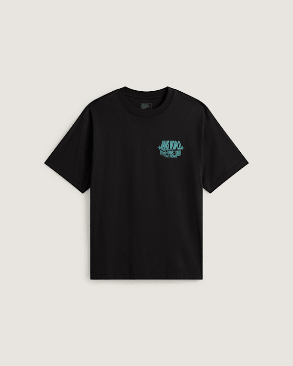 Vans - Vans World Intl SS Tee Black, Herren, Schwarz, Größe: XL