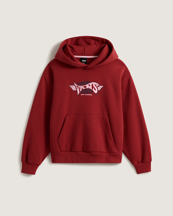 Vans - Retro Sport Pullover Poppy Ember, Woman, Red, Size: XXS