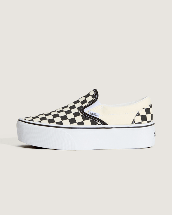 Vans - Classic Slip-On Platform Schuhe, Damen, Schwarz, Größe: 34.5
