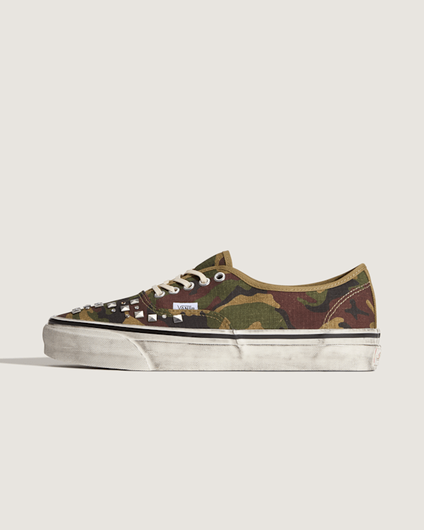 Vans - Premium Authentic Shoes, Man, Green, Size: 4
