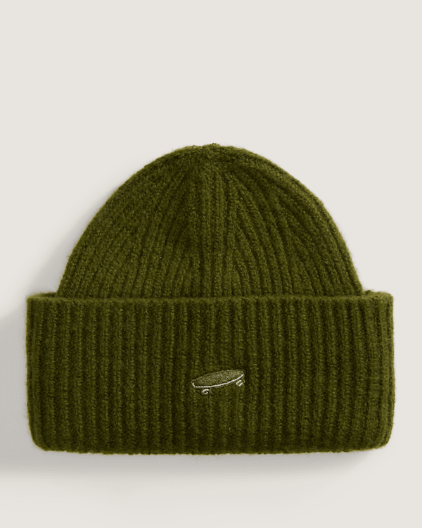 Vans - Densmore Wide Cuff Beanie, Man, Green, Size: One size