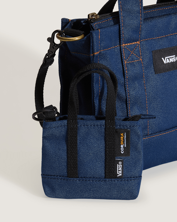 Vans - Micro Pergs Tote Bag, Man, Blue, Size: One size (obrázek 3)