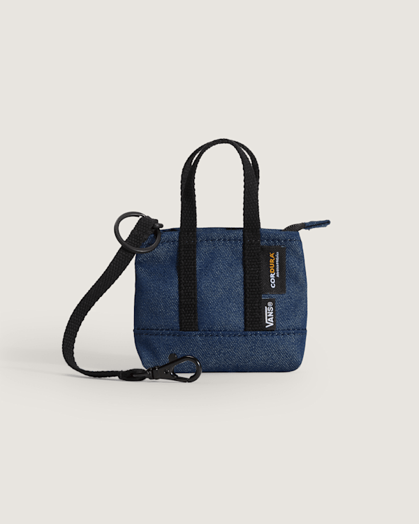 Vans - Micro Pergs Tote Bag, Man, Blue, Size: One size