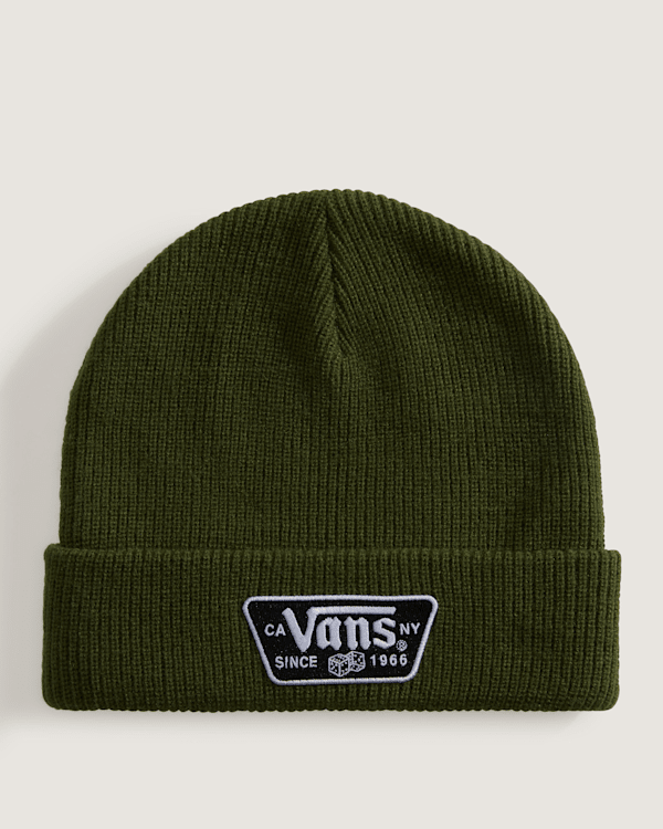 Vans - Knu Patch Beanie Green Balsam, Man, Green, Size: One size