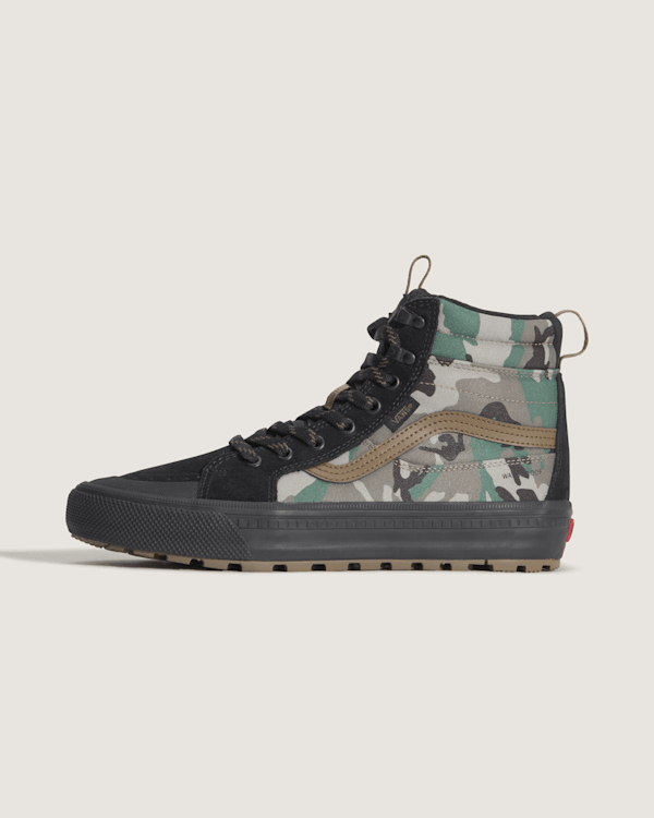Vans - Sk8-Hi Waterproof Insulated Shoes, Man, Green, Size: 38
