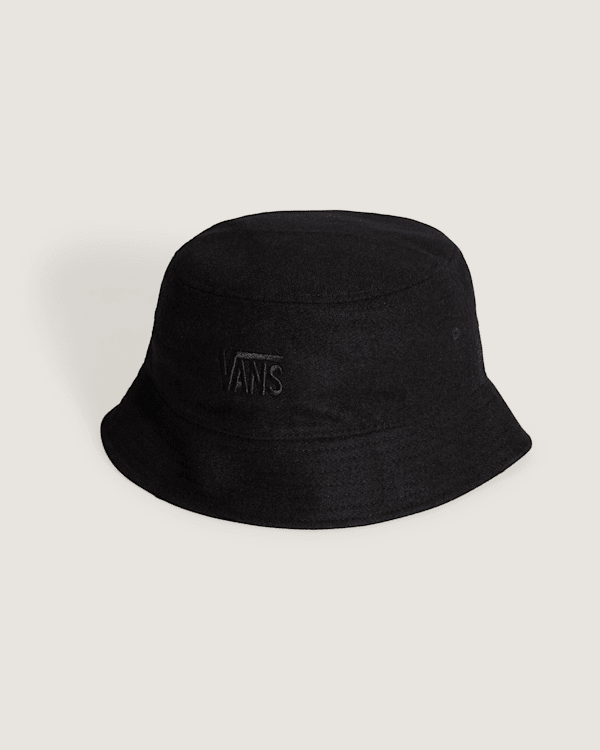 Vans - Stretch Logo Bucket Hat Black, Man, Black, Size: L/XL