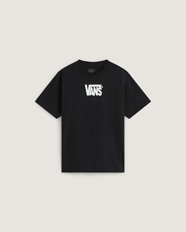 Vans - Kids Stretch Logo T-Shirt (8-14 Years), Black, Size: L