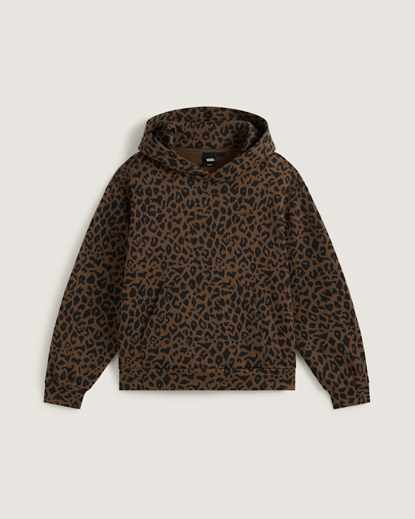 Vans - Salton Pullover Hoodie, Woman, Brown, Size: XL