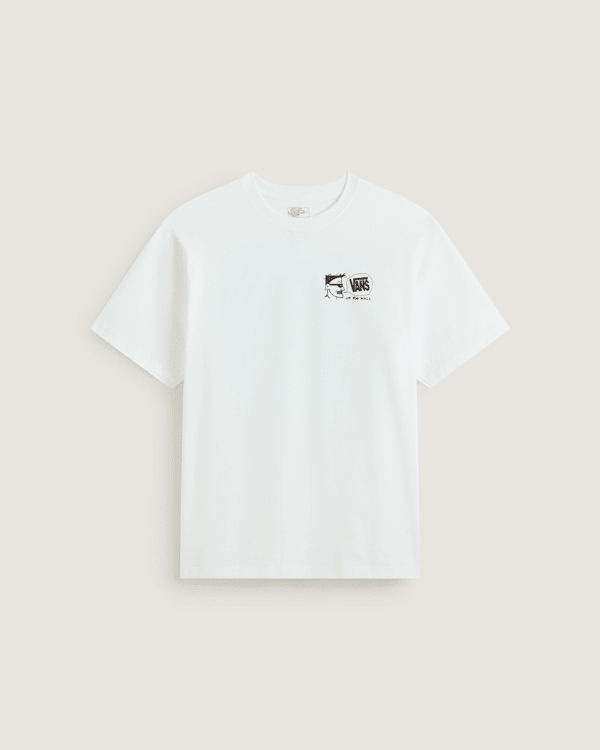 Vans - Machine Mind T-Shirt, Man, White, Size: XXL