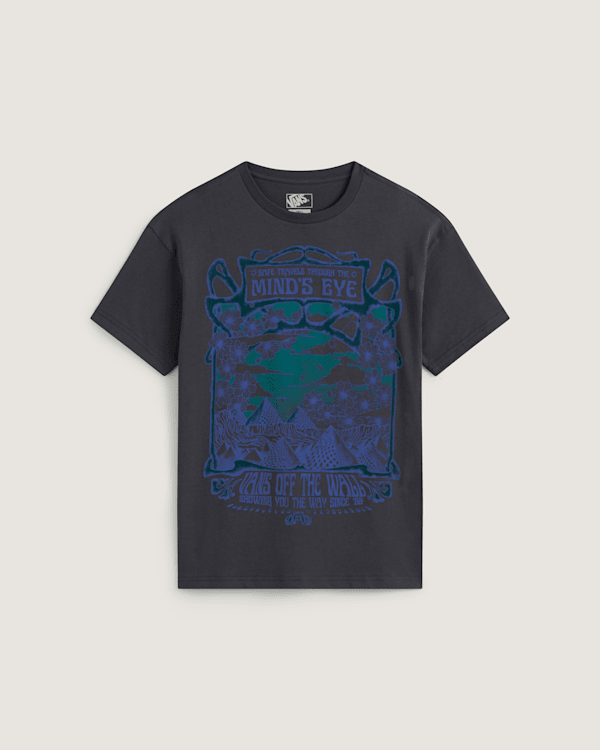 Vans - Minds Eye Oversized SS Tee Charcoal Grey, Woman, Grey, Size: S