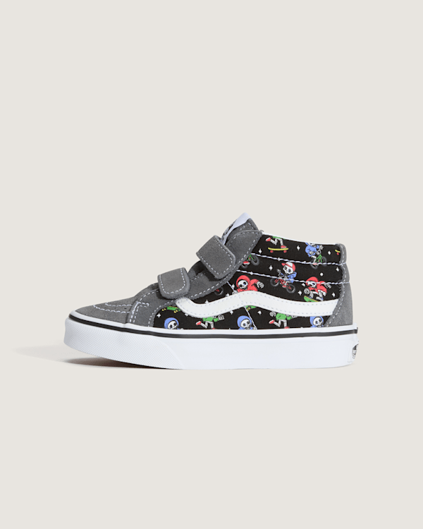 Vans - Kids Sk8-Mid V Shoes (4-8 years), Grey, Size: 31