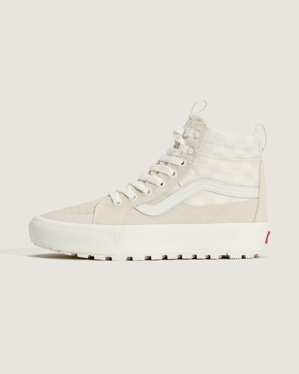 Vans - Sk8-Hi Waterproof Insulated Shoes, Man, White, Size: 3