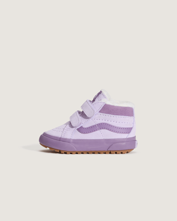 Vans - Toddler SK8-Mid V Insulated Shoes (1-4 years), Purple, Size: 1.5