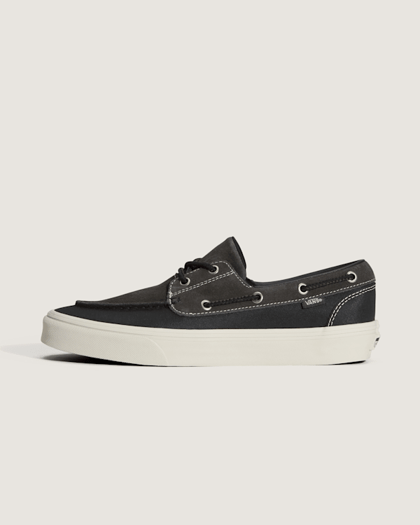 Vans - 2-Eyelet Boat Shoes, Man, Black, Size: 2.5