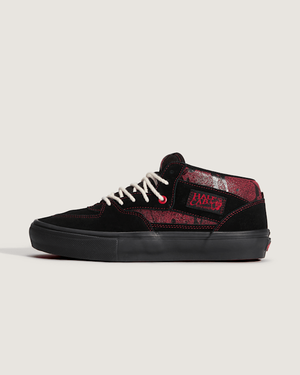 Vans - Skate Half Cab Shoes, Man, Red, Size: 5