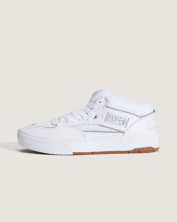 Vans - Skate Half Cab Wafflecup Shoes, Man, White, Size: 8