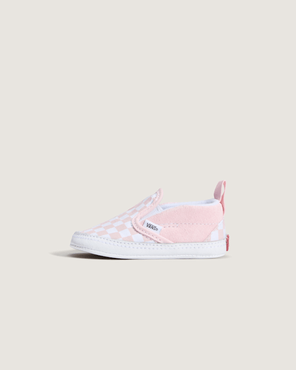 Vans - Infant Slip-On Crib Shoes (0-1 year), Pink, Size: 3.5