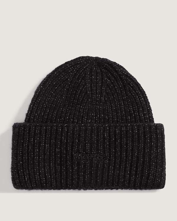 Vans - Densmore Wide Cuff Beanie, Man, Black, Size: One size