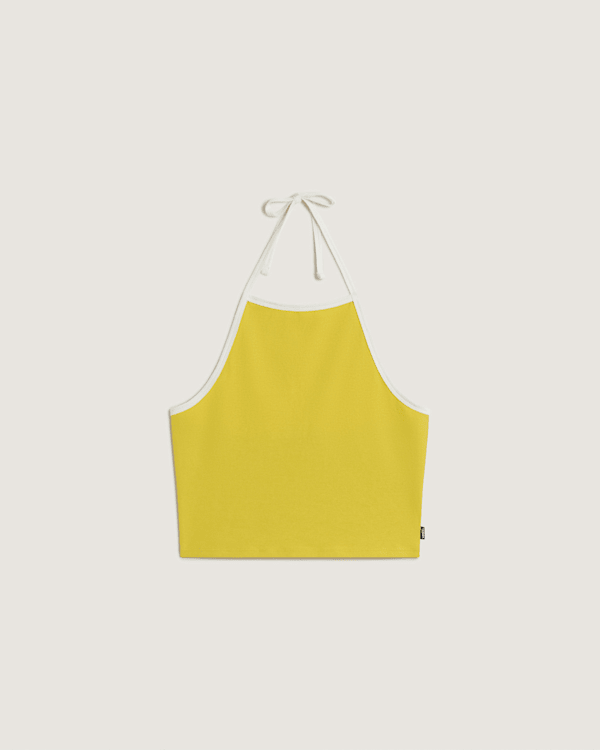 Vans - High Neck Halter Dusty Gold, Woman, Yellow, Size: XXL