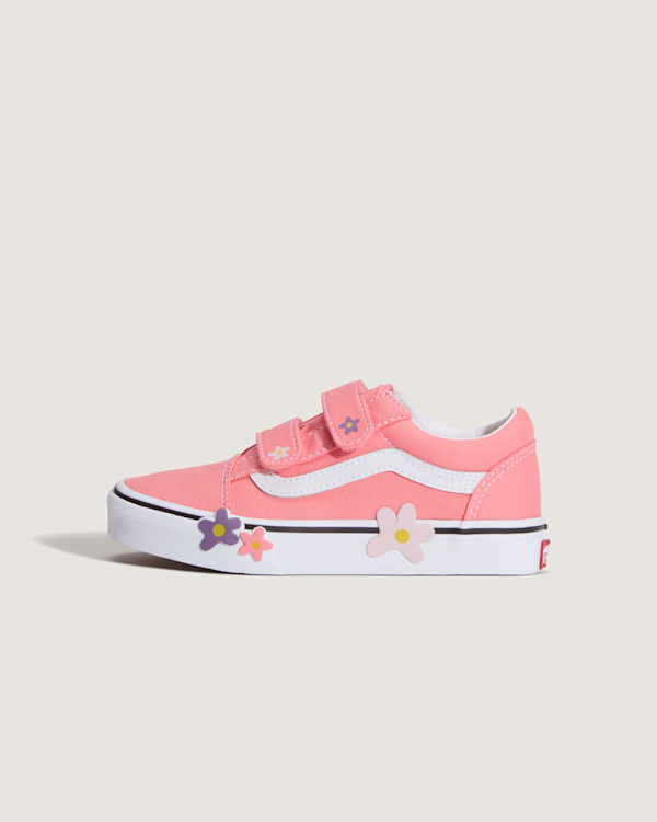 Vans - Kinder Old Skool V Schuhe (4-8 Jahre), Rosa, Größe: 31