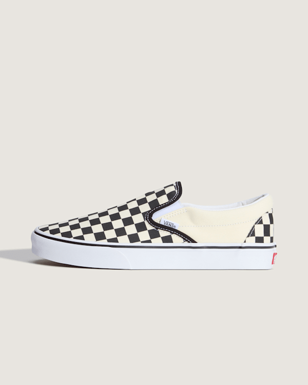Vans - Classic Slip-On Wide Shoes, Man, Black, Size: 3