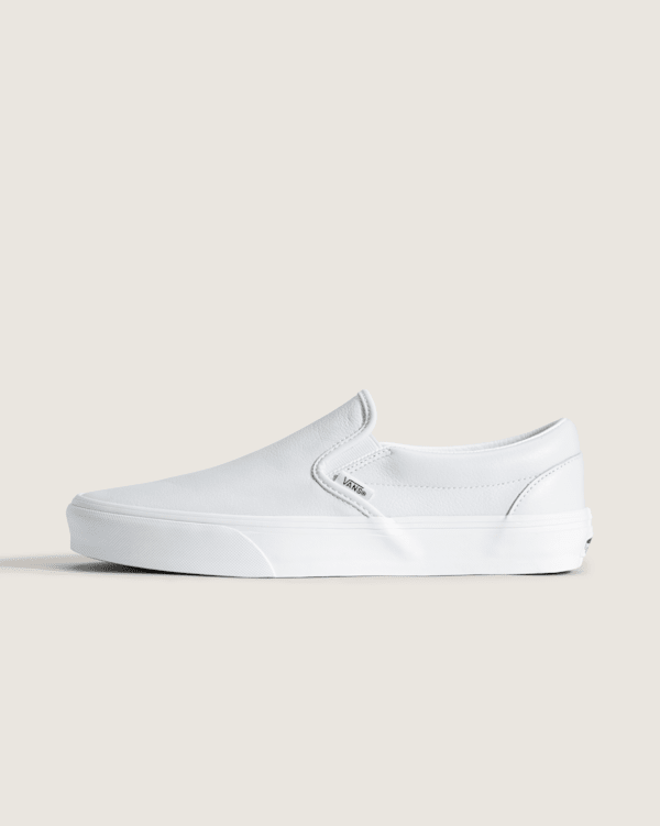 Vans - Classic Slip-On Shoes, Man, White, Size: 35