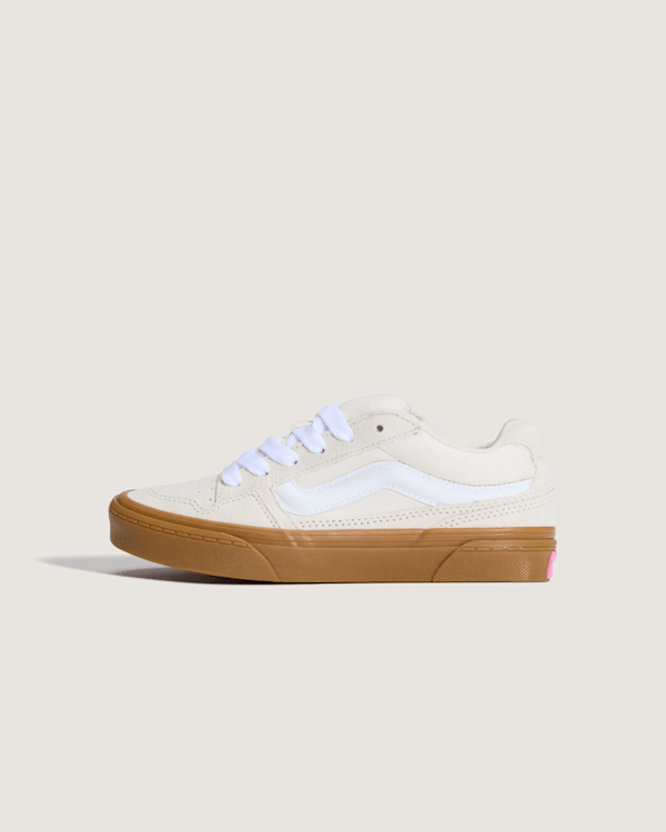 Vans - Buty młodzieżowe Caldrone (8-14 lat)unisex, Biały, Size: 35