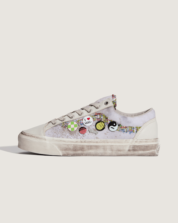 Vans - Premium Old Skool 36 Schuhe, Herren, Beige, Größe: 34.5