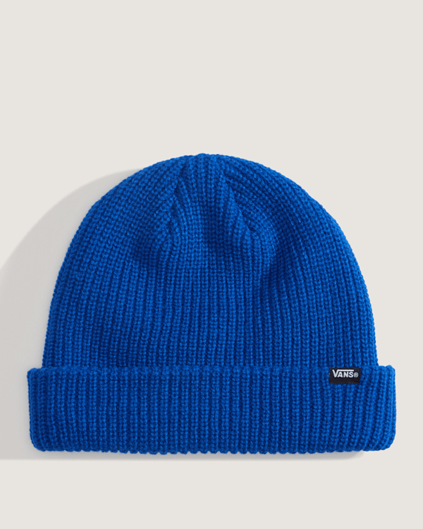 Vans - Bonnet Core Basic Cuff Enfant, Bleu, Taille: Taille unique