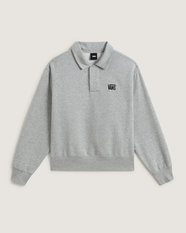 Vans - Polo Fleece Pullover, Man, Grey, Size: S