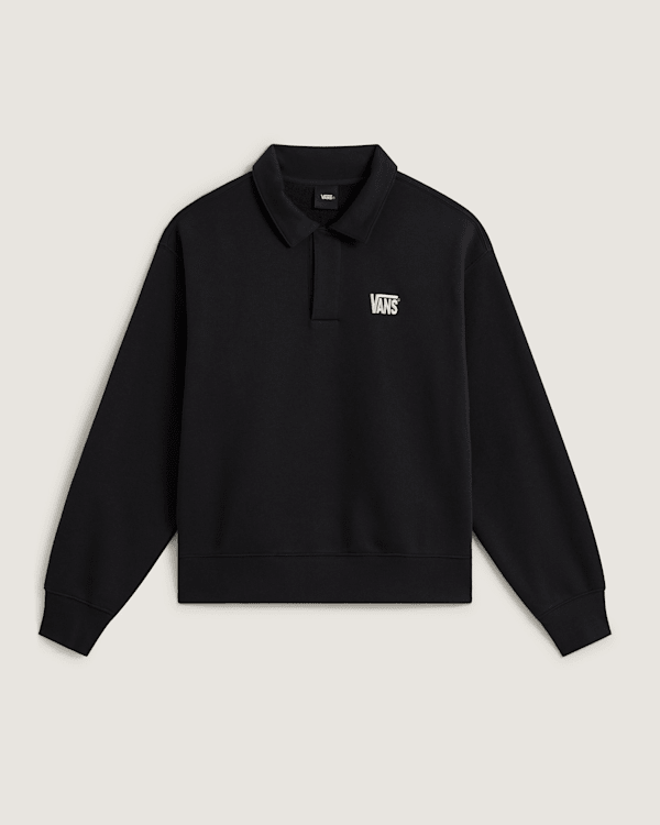 Vans - Polo Fleece Pullover, Man, Black, Size: XXL