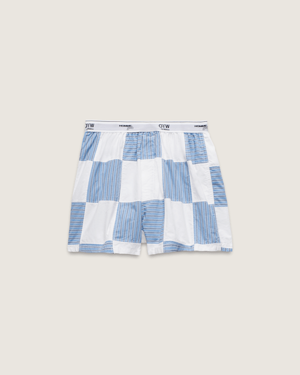 Vans - Otw Homme Girls Patchwork Boxer Short Azurine